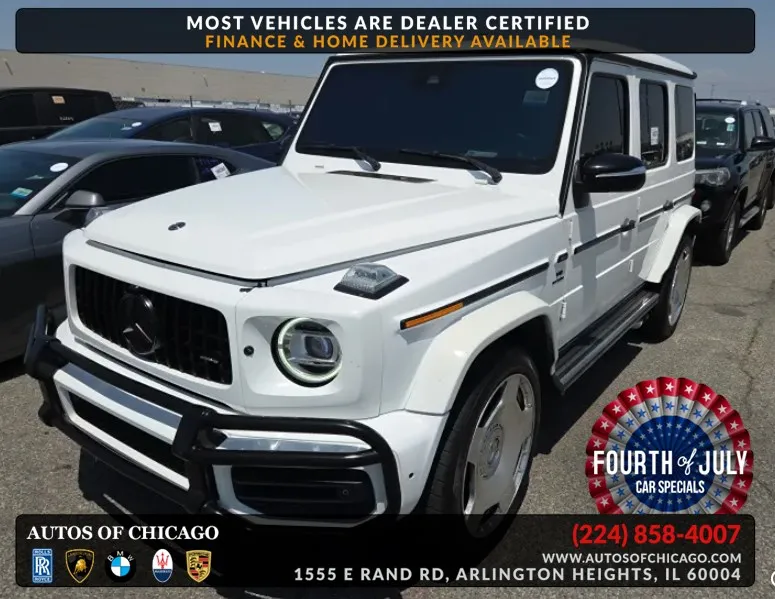 White 2020 Mercedes-Benz G-Class G 550 for sale in Arlington Heights, IL