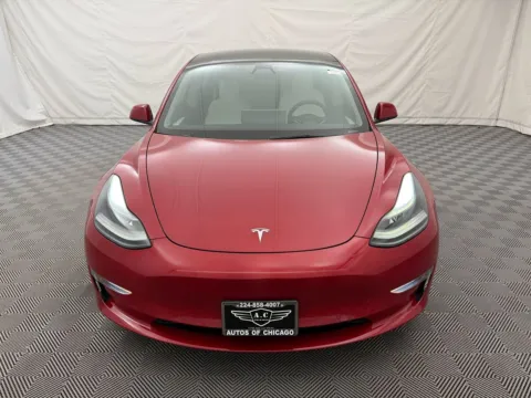 Another view of 2022 Tesla Model 3 Long Range for sale in Arlington Heights, IL at Autos of Chicago