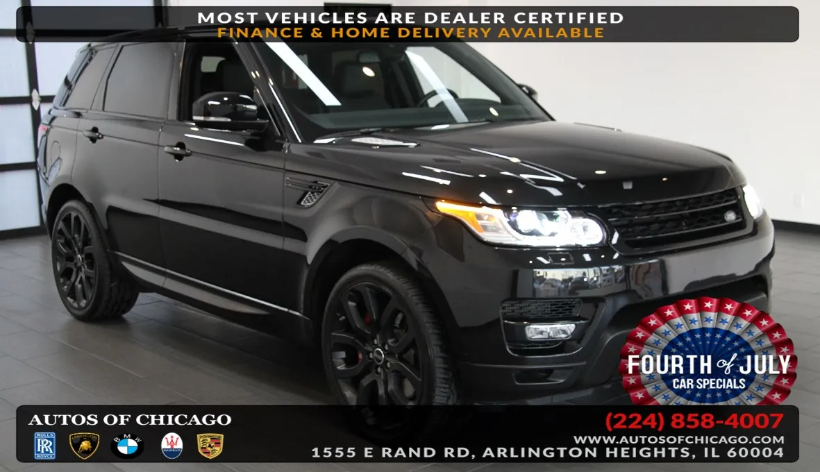 Gray 2014 Land Rover Range Rover Sport HSE for sale in Arlington Heights, IL