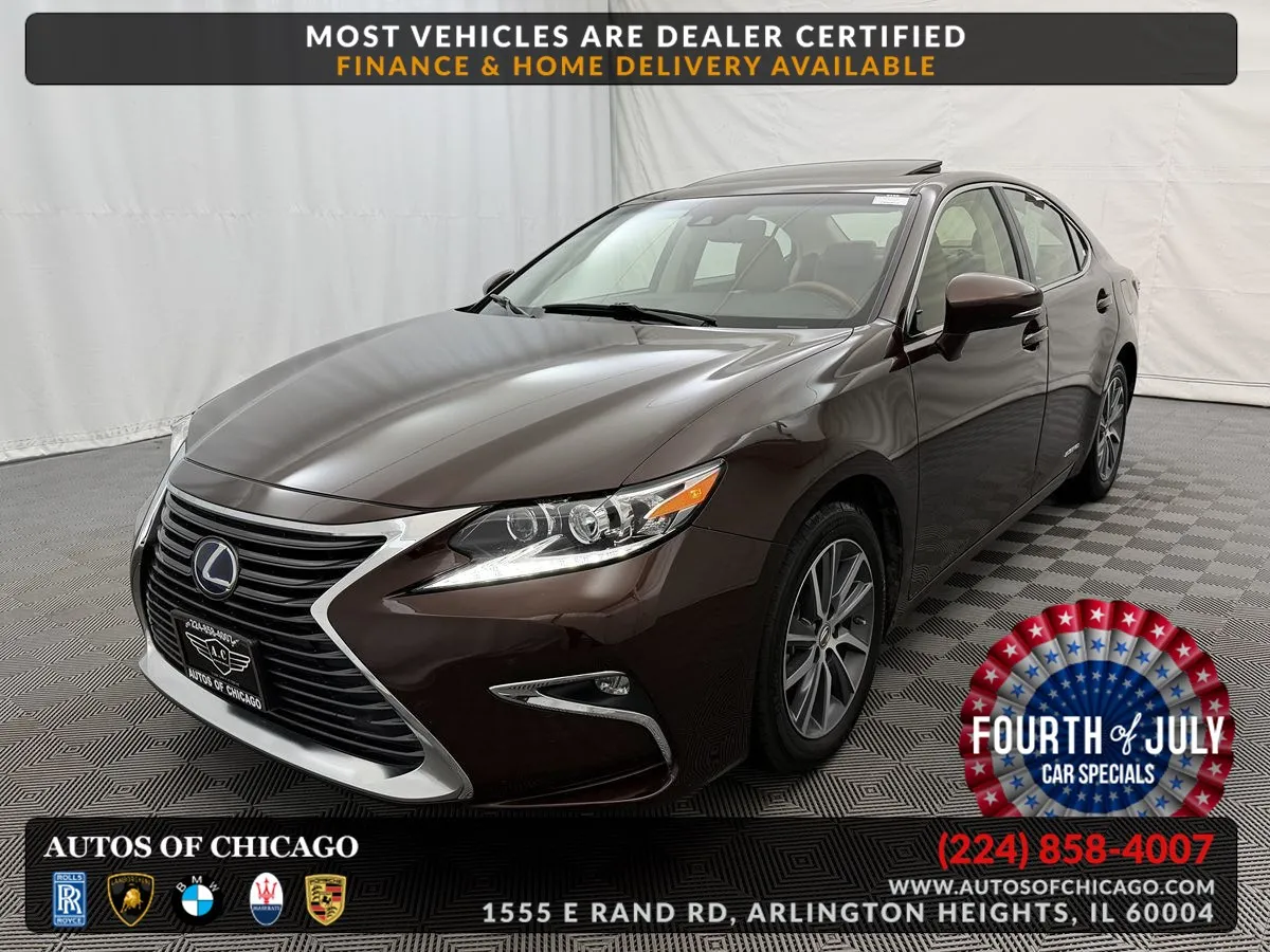 Brown 2018 Lexus ES 300h for sale in Arlington Heights, IL