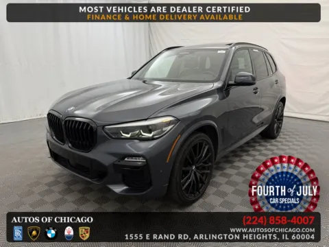 Gray 2020 BMW X5 M50i for sale in Arlington Heights, IL