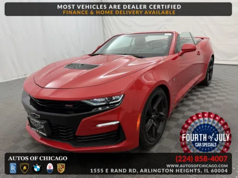 Red 2019 Chevrolet Camaro 2SS for sale in Arlington Heights, IL