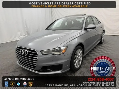 Silver 2016 Audi A6 2.0T Premium Plus for sale in Arlington Heights, IL