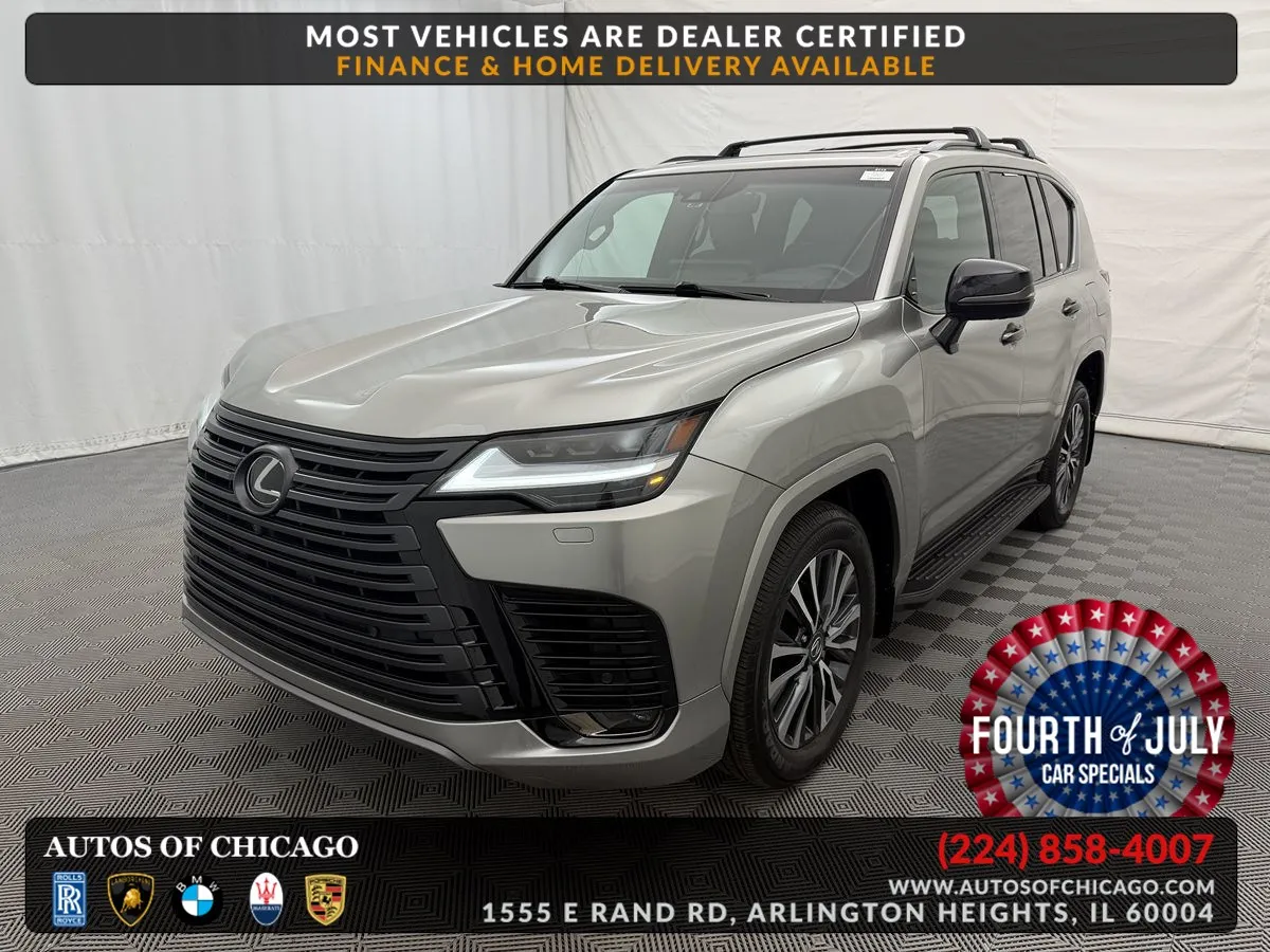 Silver 2023 Lexus LX 600 Premium for sale in Arlington Heights, IL