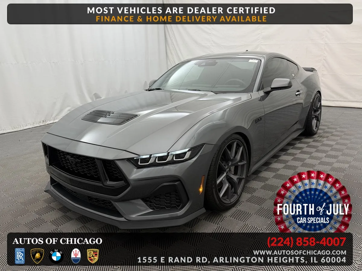 Gray 2024 Ford Mustang GT for sale in Arlington Heights, IL