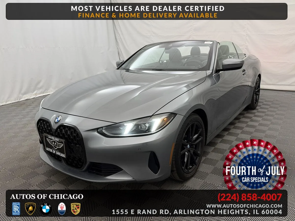 Gray 2025 BMW 4 Series 430i xDrive for sale in Arlington Heights, IL