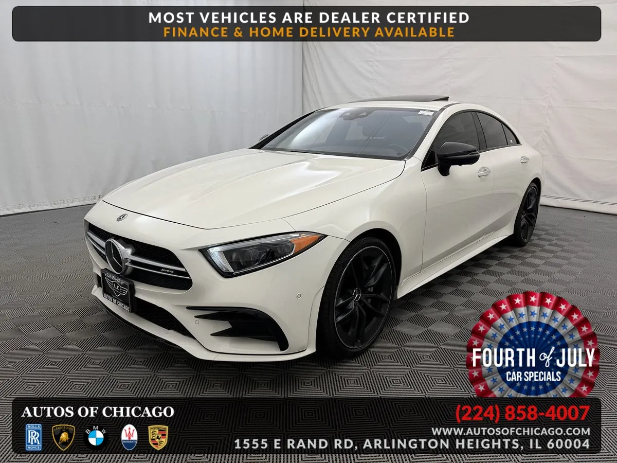 White 2020 Mercedes-Benz CLS AMG CLS 53 for sale in Arlington Heights, IL