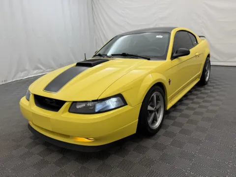Yellow 2003 Ford Mustang Premium Mach 1 for sale in Arlington Heights, IL