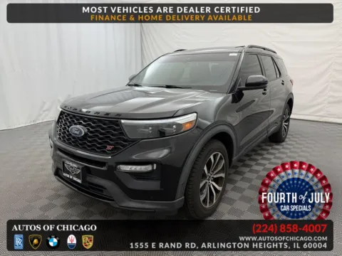 Black 2020 Ford Explorer ST for sale in Arlington Heights, IL