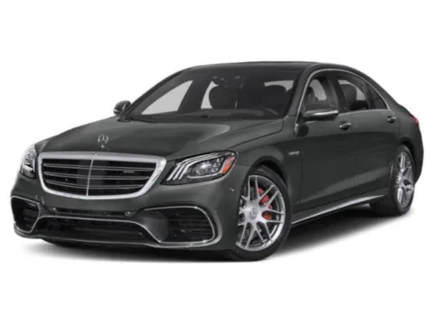 Silver 2018 Mercedes-Benz S-Class AMG S 63 for sale in Arlington Heights, IL