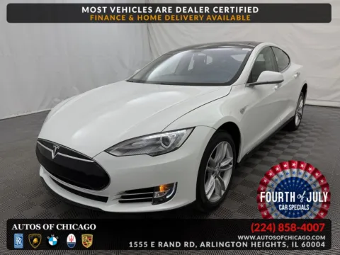 White 2013 Tesla Model S Performance for sale in Arlington Heights, IL