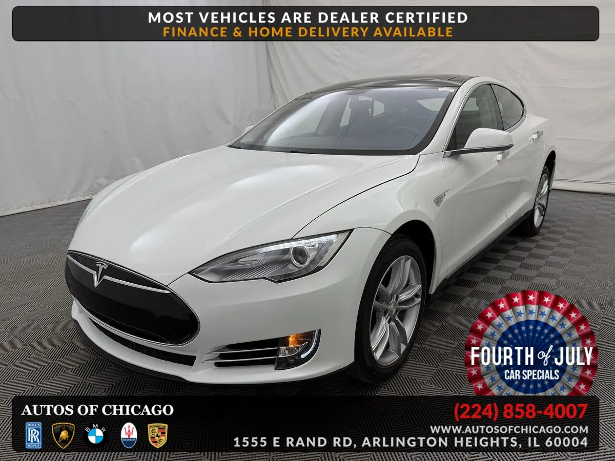 White 2013 Tesla Model S Performance for sale in Arlington Heights, IL
