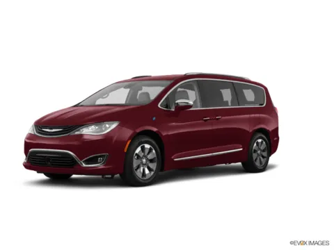 Red 2018 Chrysler Pacifica Hybrid Limited for sale in Arlington Heights, IL