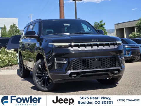 Black 2026 Jeep Grand Wagoneer Summit Obsidian for sale in Boulder, CO