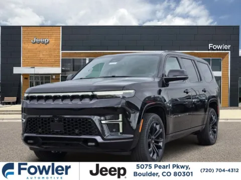 Black 2026 Jeep Grand Wagoneer Summit Obsidian for sale in Boulder, CO