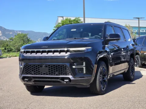 Photos of 2026 Jeep Grand Wagoneer Summit Obsidian for sale in Boulder, CO at Fowler Jeep of Boulder