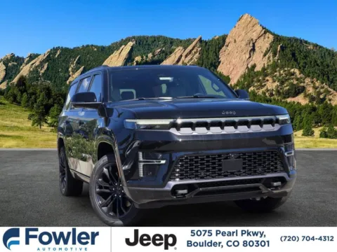 Black 2026 Jeep Grand Wagoneer Summit Obsidian for sale in Boulder, CO