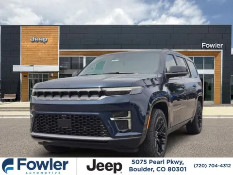Blue 2026 Jeep Grand Wagoneer Limited Reserve for sale in Boulder, CO