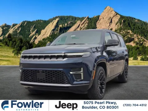 Blue 2026 Jeep Grand Wagoneer Limited Reserve for sale in Boulder, CO