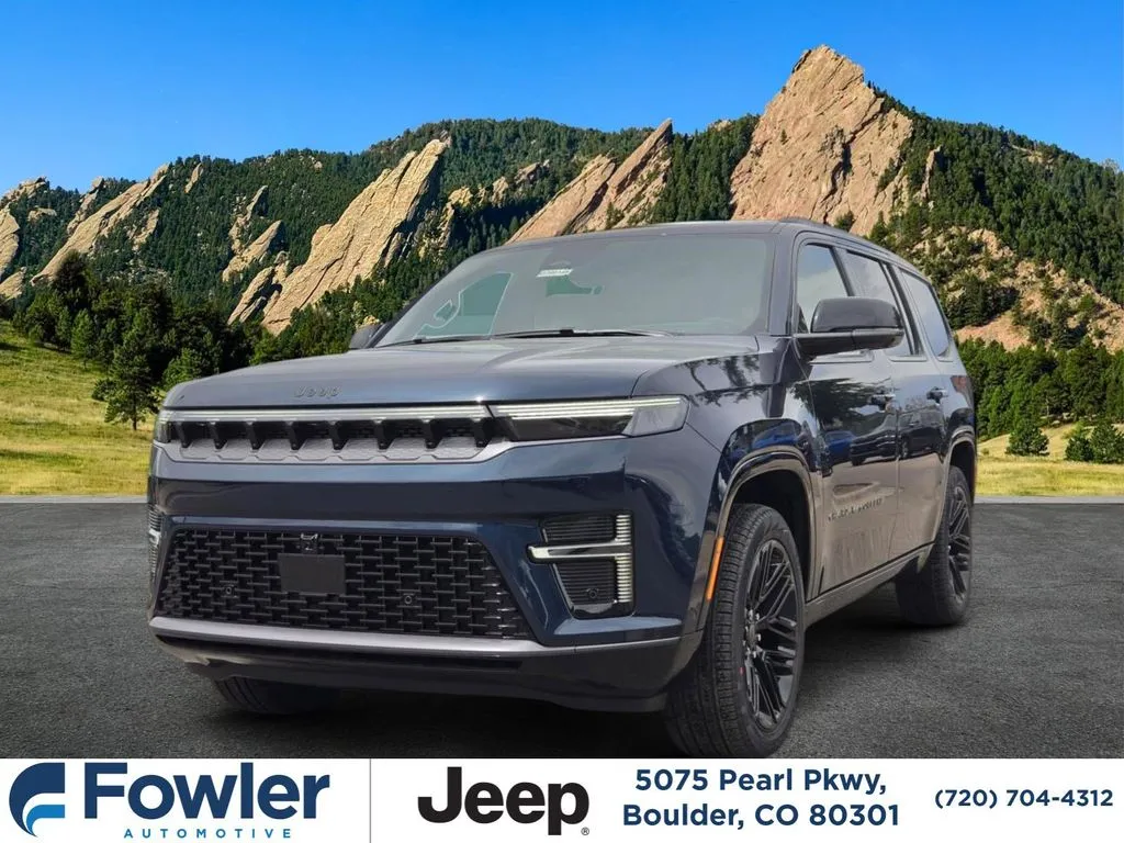 Blue 2026 Jeep Grand Wagoneer Limited Reserve for sale in Boulder, CO