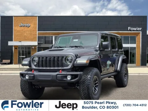 Gray 2026 Jeep Wrangler Rubicon X for sale in Boulder, CO