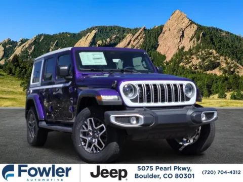 Purple 2026 Jeep Wrangler Whitecap Edition for sale in Boulder, CO