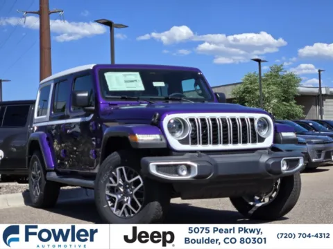 Purple 2026 Jeep Wrangler Whitecap Edition for sale in Boulder, CO