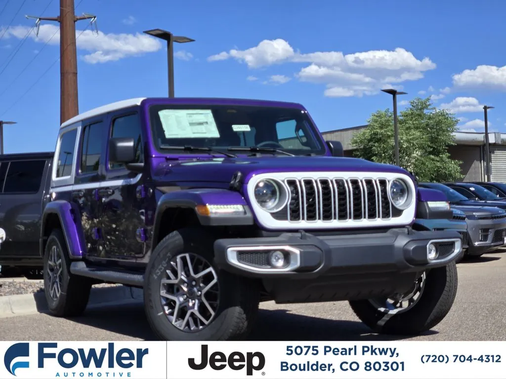 Purple 2026 Jeep Wrangler Whitecap Edition for sale in Boulder, CO