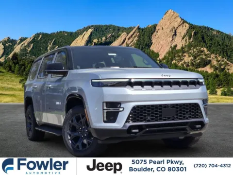 Silver 2026 Jeep Grand Wagoneer Upland for sale in Boulder, CO