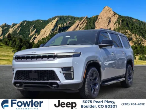 Silver 2026 Jeep Grand Wagoneer Upland for sale in Boulder, CO