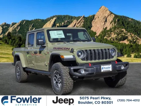 Green 2026 Jeep Gladiator Rubicon X for sale in Boulder, CO