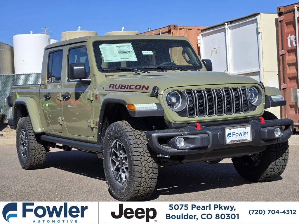 Green 2026 Jeep Gladiator Rubicon X for sale in Boulder, CO