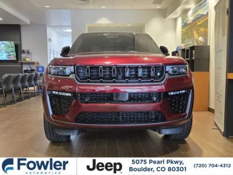 Red 2026 Jeep Grand Cherokee Summit for sale in Boulder, CO