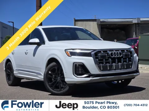Black 2025 Audi Q7 55 Premium Plus for sale in Boulder, CO