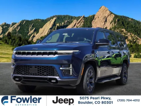 Blue 2026 Jeep Grand Wagoneer L Limited Altitude for sale in Boulder, CO