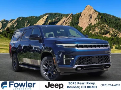 Blue 2026 Jeep Grand Wagoneer L Limited Altitude for sale in Boulder, CO