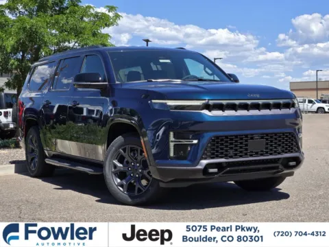 Blue 2026 Jeep Grand Wagoneer L Limited Altitude for sale in Boulder, CO