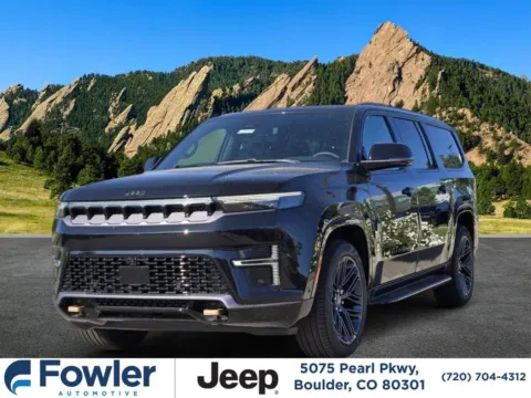 Black 2026 Jeep Grand Wagoneer L for sale in Boulder, CO