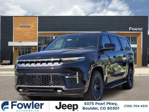 Black 2026 Jeep Grand Wagoneer L for sale in Boulder, CO