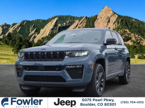 Blue 2026 Jeep Grand Cherokee Limited Reserve for sale in Boulder, CO