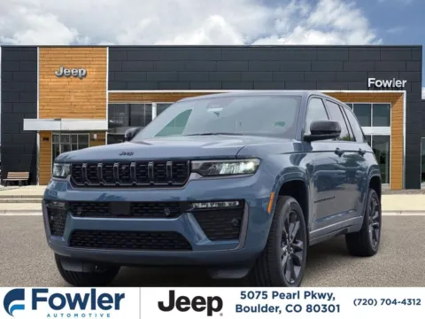 Blue 2026 Jeep Grand Cherokee Limited Reserve for sale in Boulder, CO