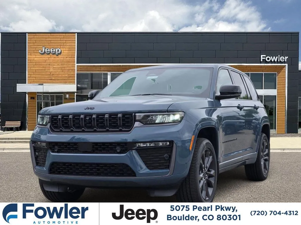 Blue 2026 Jeep Grand Cherokee Limited Reserve for sale in Boulder, CO