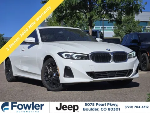 White 2025 BMW 3 Series 330i xDrive for sale in Boulder, CO