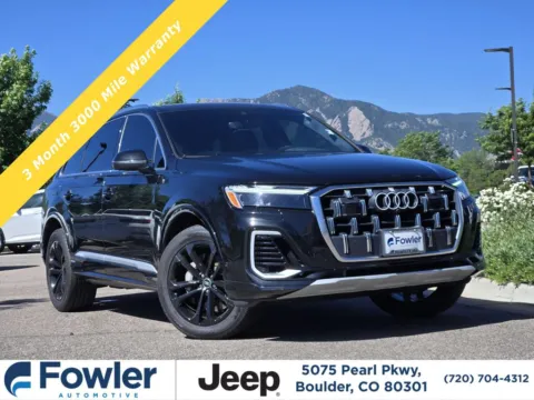 Black 2025 Audi Q7 55 Premium Plus for sale in Boulder, CO