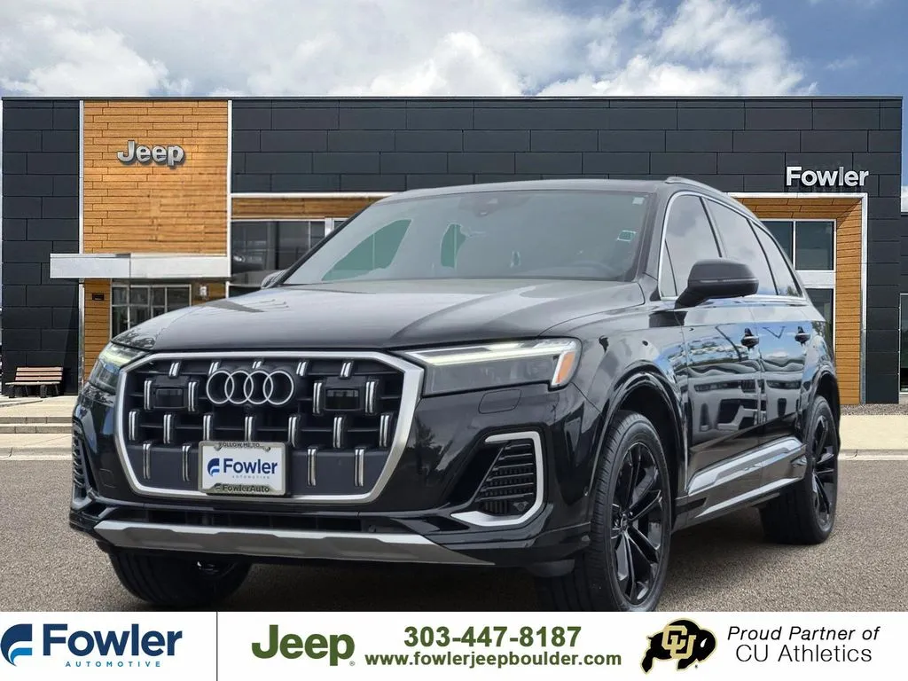 Black 2025 Audi Q7 55 Premium Plus for sale in Boulder, CO