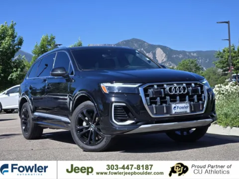 Black 2025 Audi Q7 55 Premium Plus for sale in Boulder, CO