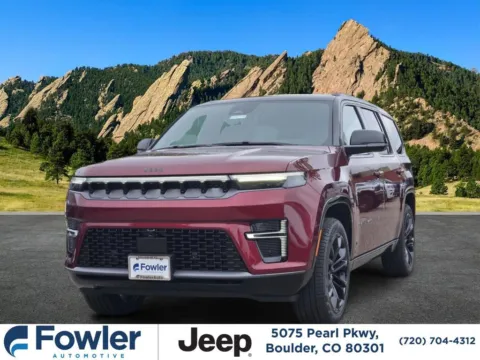 Red 2026 Jeep Grand Wagoneer Summit Reserve for sale in Boulder, CO