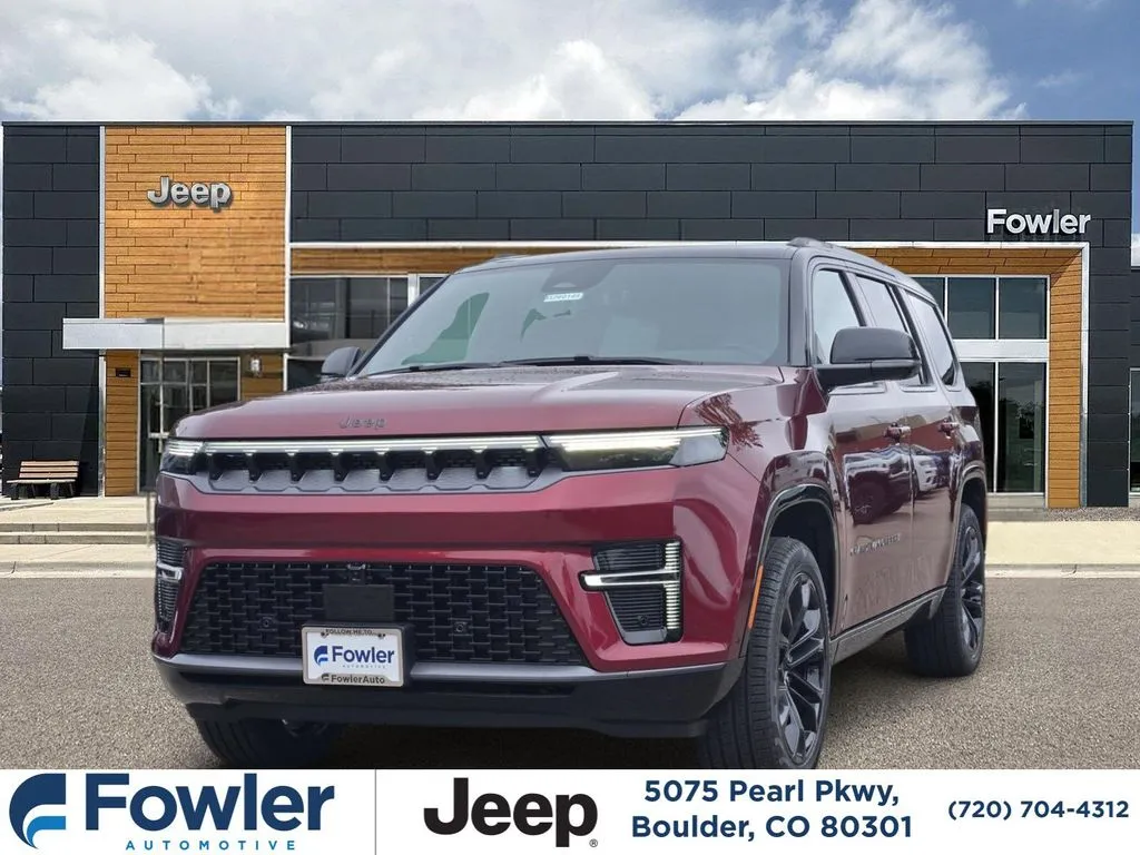 Red 2026 Jeep Grand Wagoneer Summit Reserve for sale in Boulder, CO
