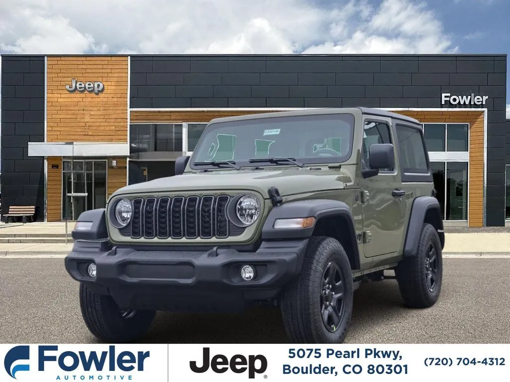 Green 2026 Jeep Wrangler Sport for sale in Boulder, CO