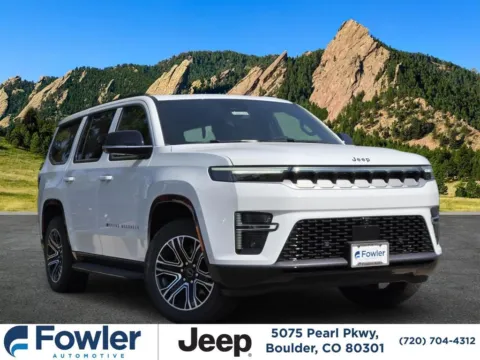 White 2026 Jeep Grand Wagoneer for sale in Boulder, CO
